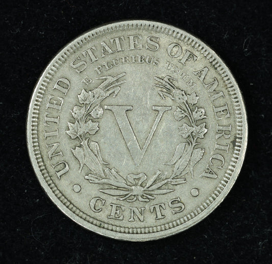 1895 5c Liberty V Nickel Five Cent Coin