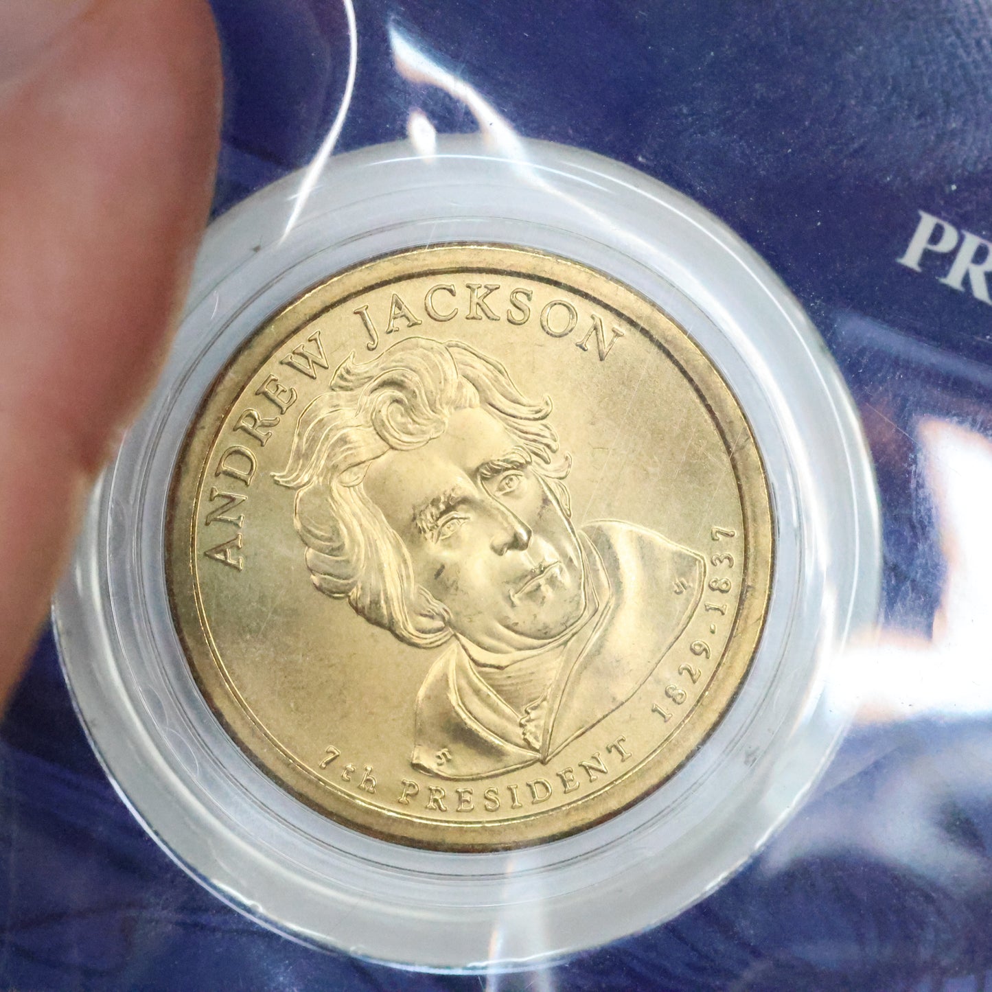2008 US Mint Andrew Jackson Presidential $1 Coin & First Spouse Medal Set