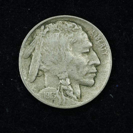 1913 Buffalo 5c Liberty Nickel Variety 2