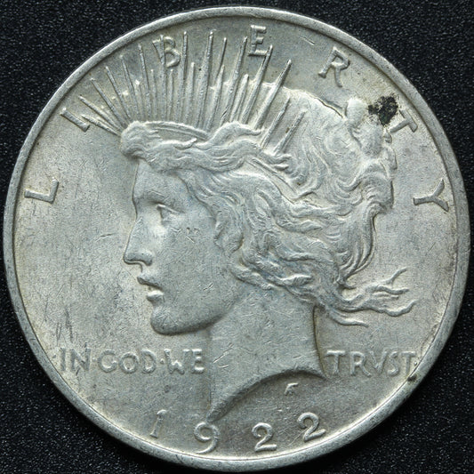 1922 Peace Dollar - Silver - Philadelphia