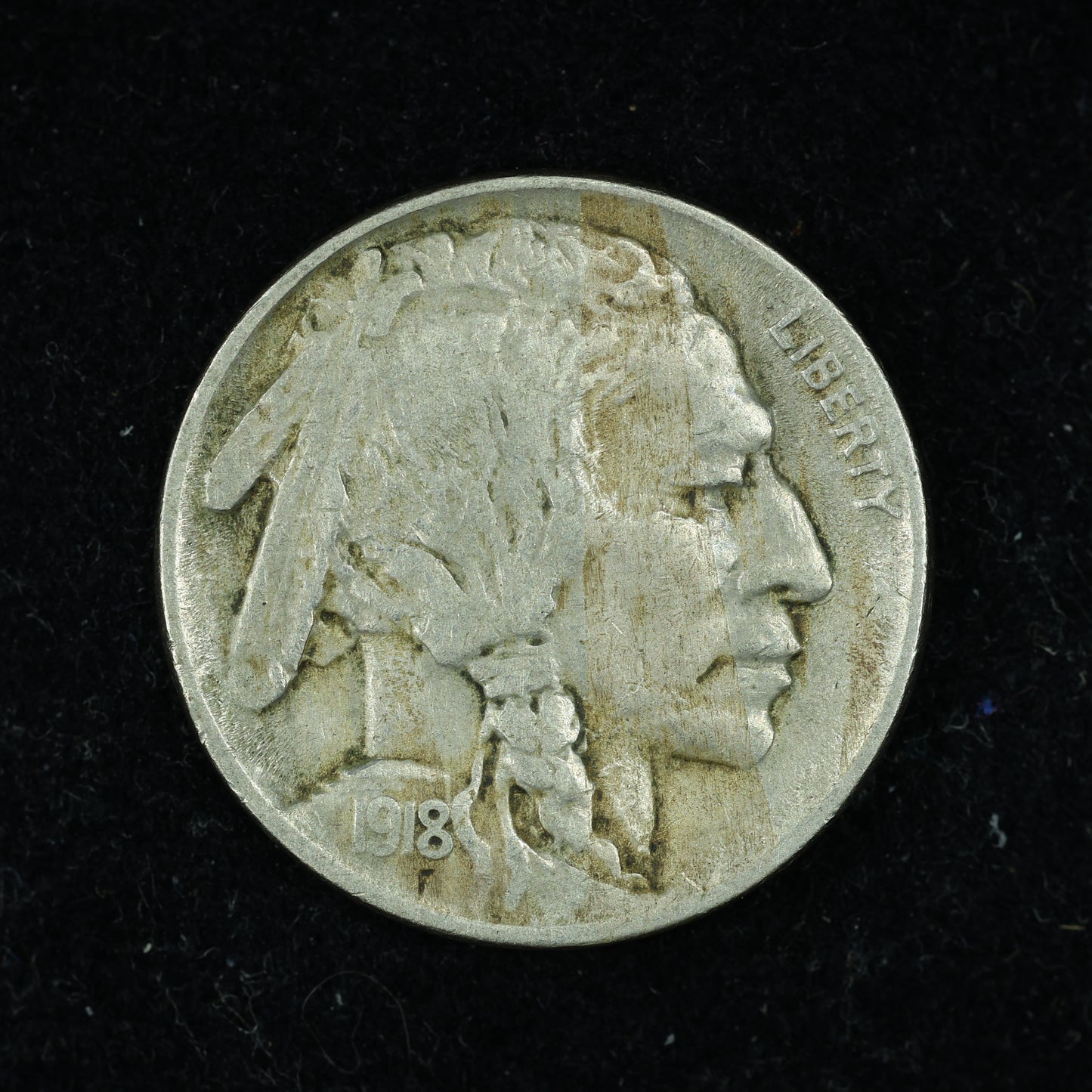 1918 Buffalo Nickel 5c