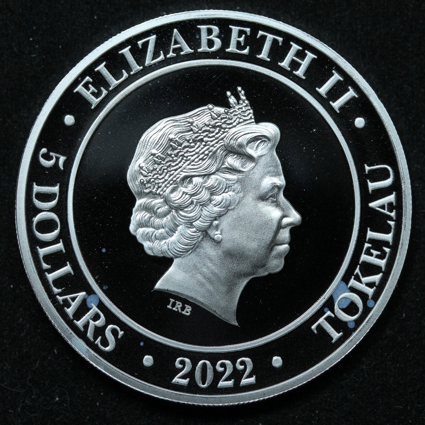 2022 Tokelau 1 oz .999 Fine Silver - Tokelau Goddess Europa Silver Coin