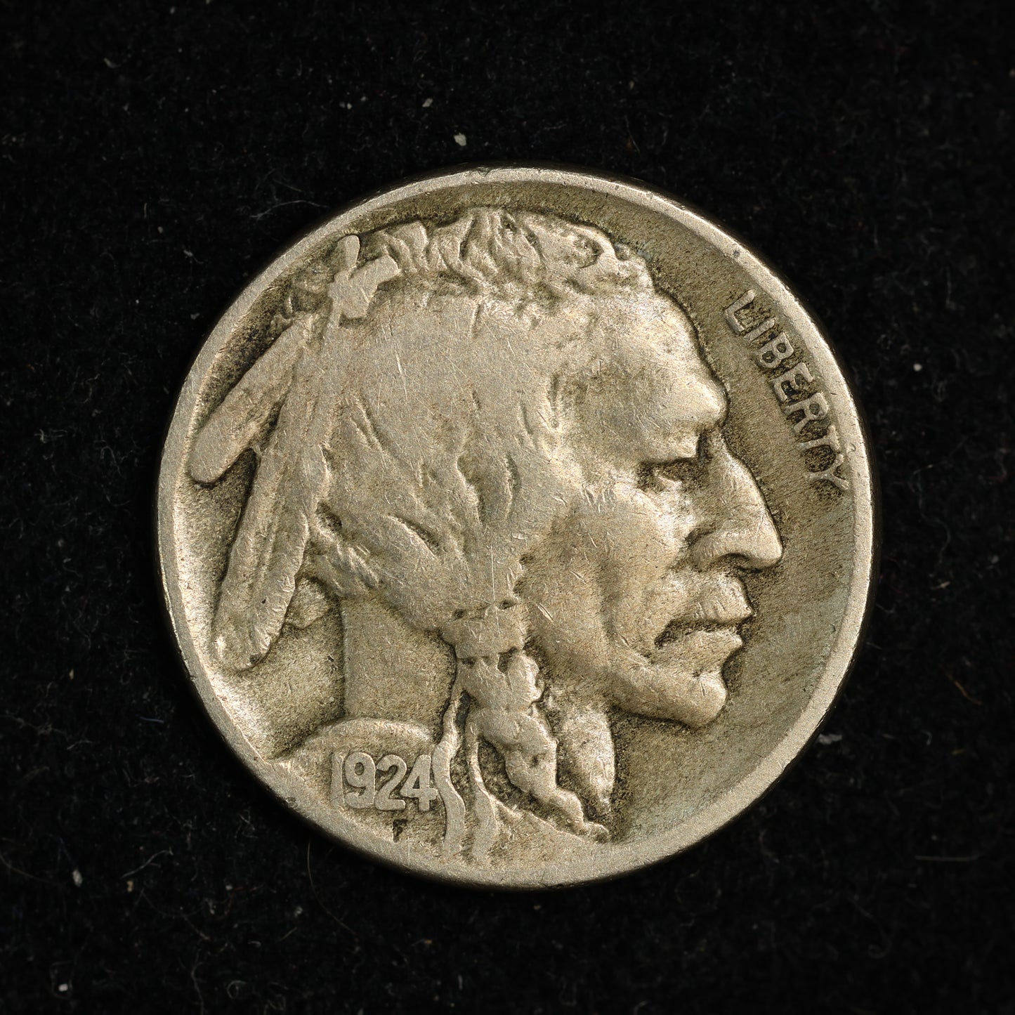 1924 S Buffalo Nickel 5c - San Francisco