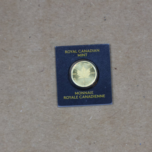 2015 Canada 1 Gram .9999 Fine Gold Maple Leaf Coin