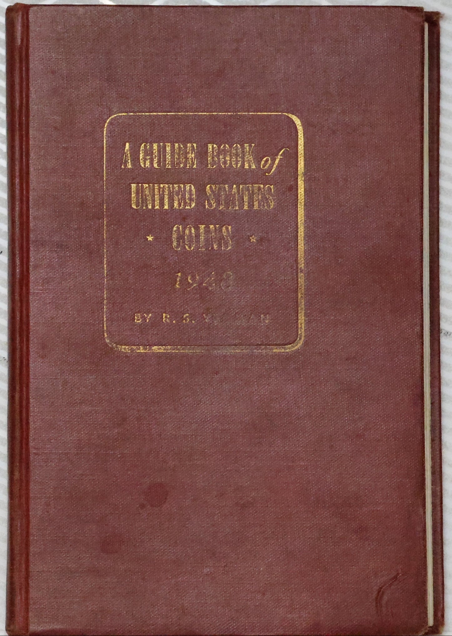 1948 Redbook 2nd Edition A Guide Book Of U.S. Coins By R.S. Yeoman