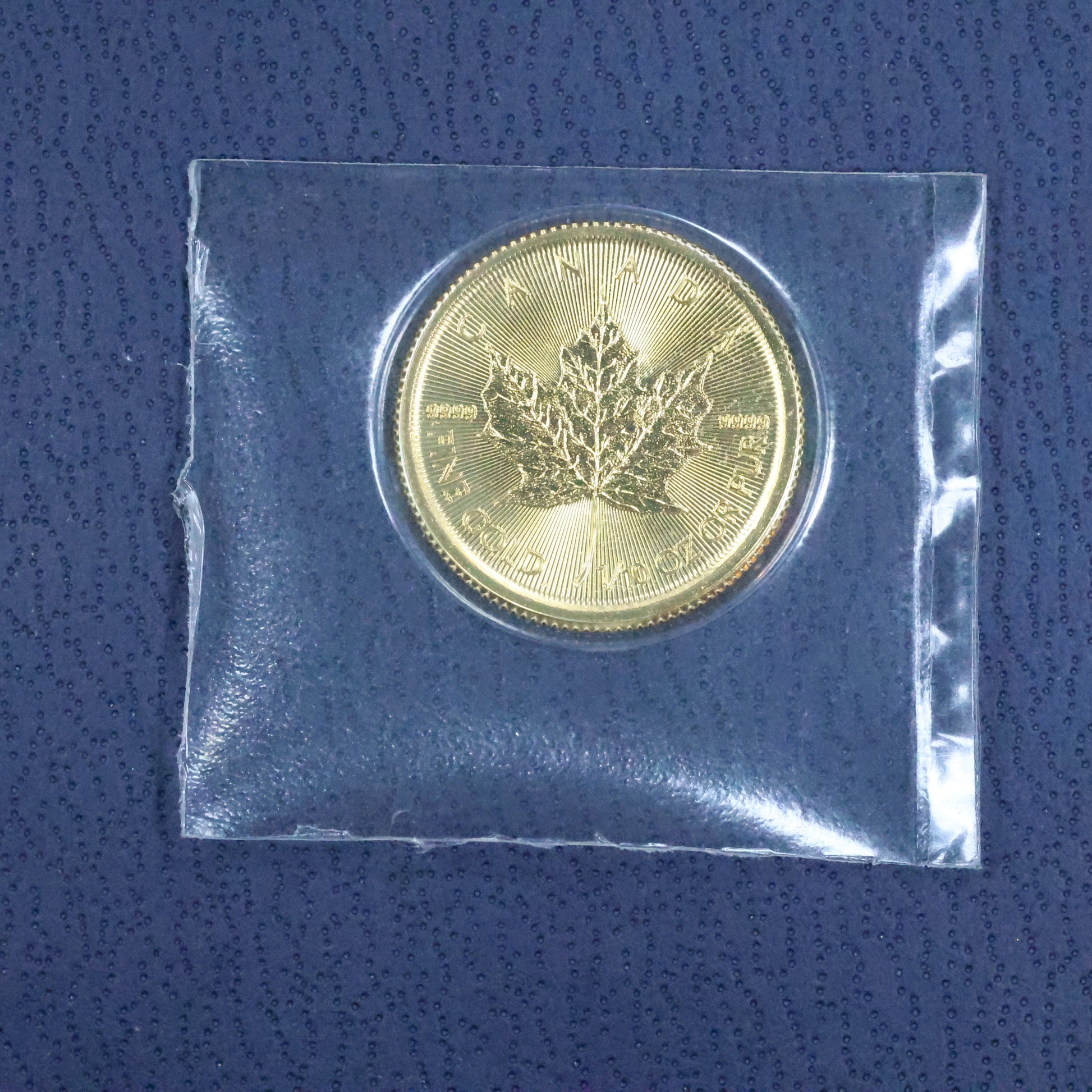2021 1/10 oz 5$ Canadian Maple Leaf .9999 Fine Gold Coin - Sealed – BGA