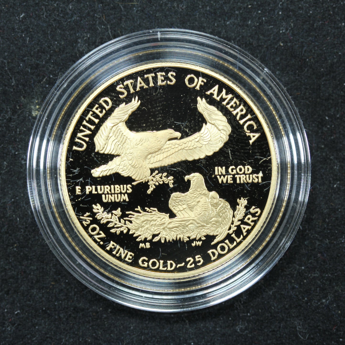 2007 4-Coin American Gold Eagle Proof Set (w/Box & COA)