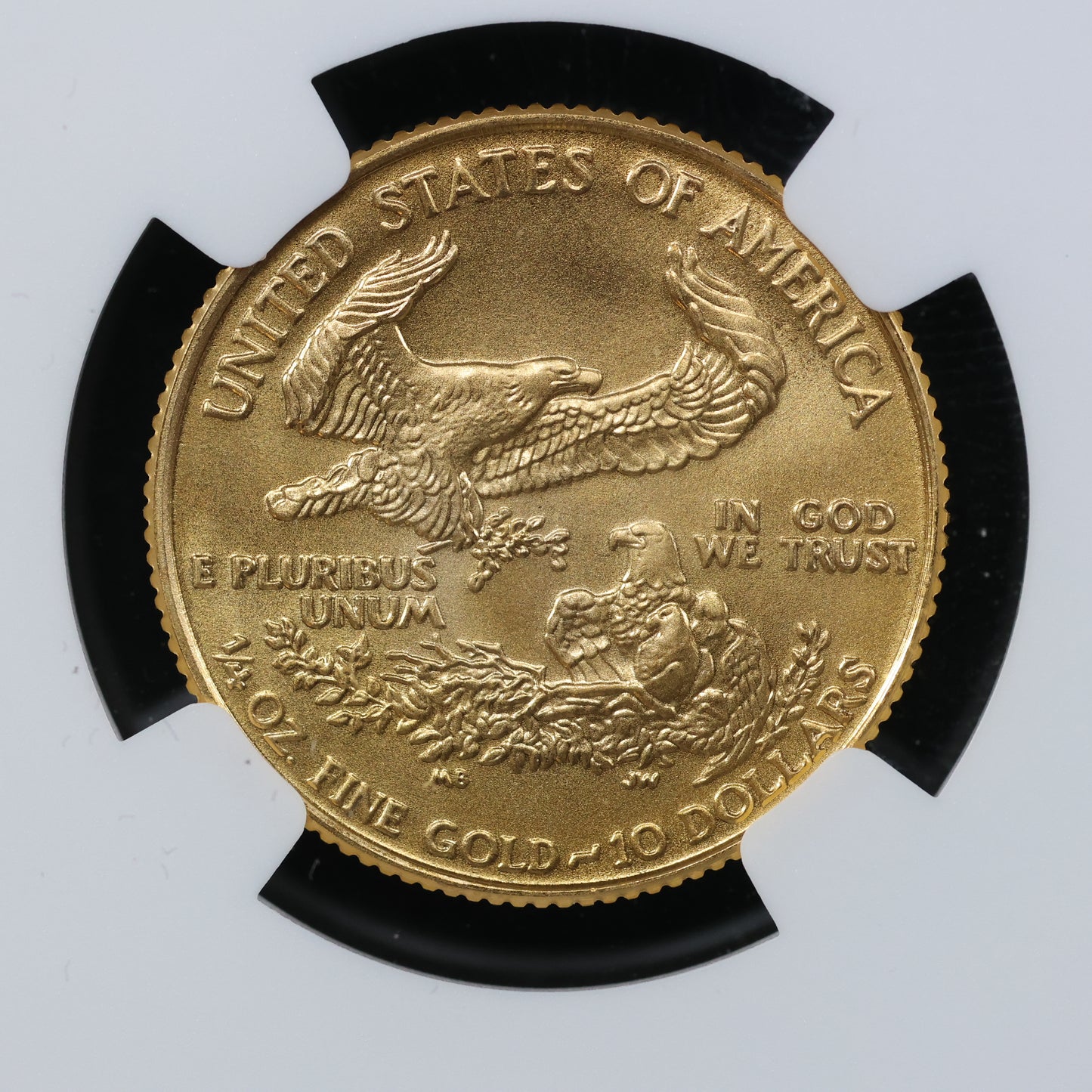 1992 1/4 oz Gold American Eagle 10$ Bullion Gold Coin - NGC MS 69