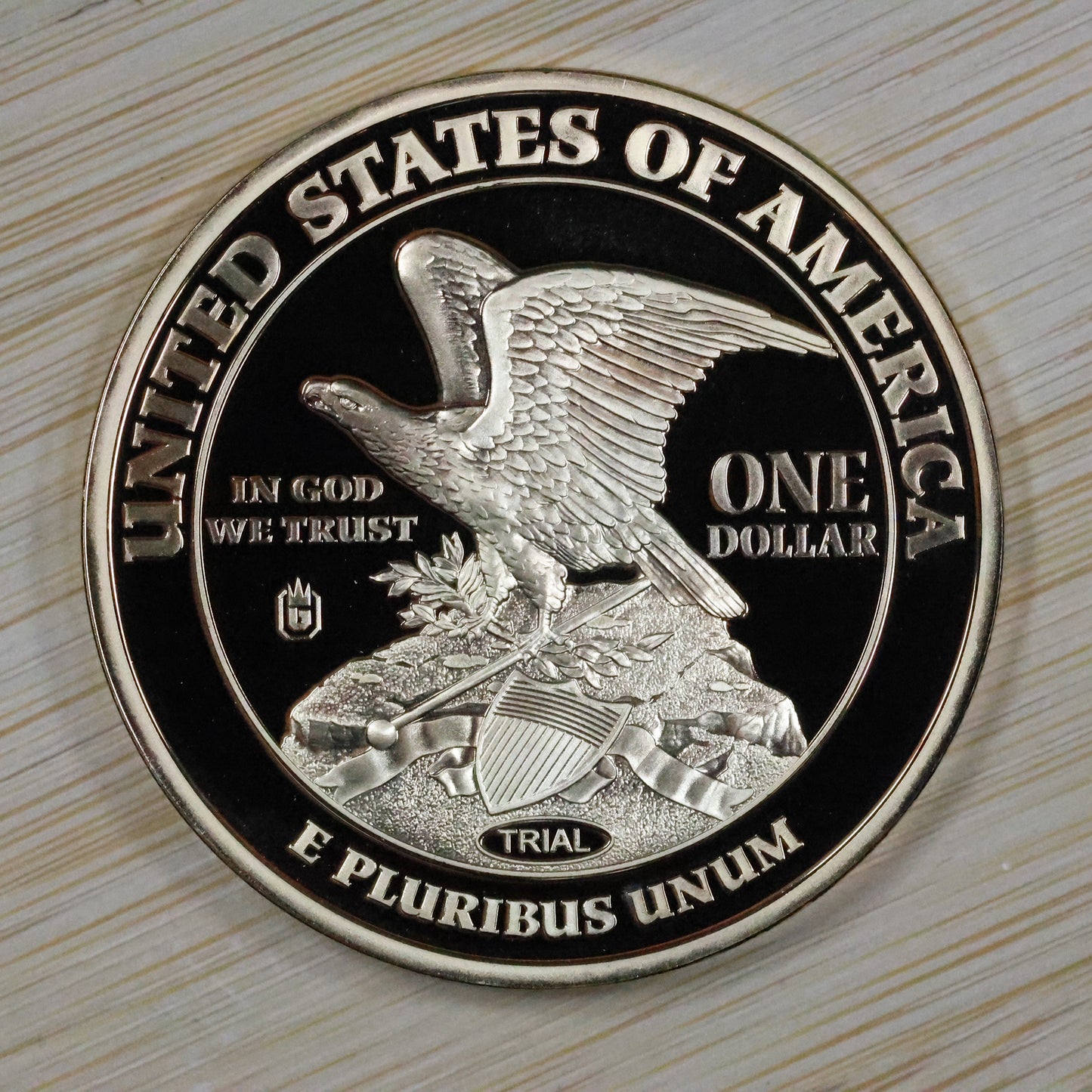 American Mint Capped Bust Trial Medal 40 MM In Capsule