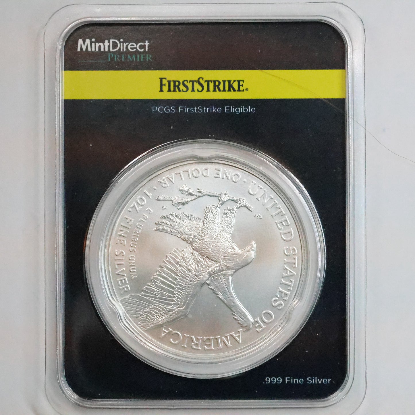 2023 American Silver Eagle $1 .999 Fine Silver Coin BU in Apmex Packaging