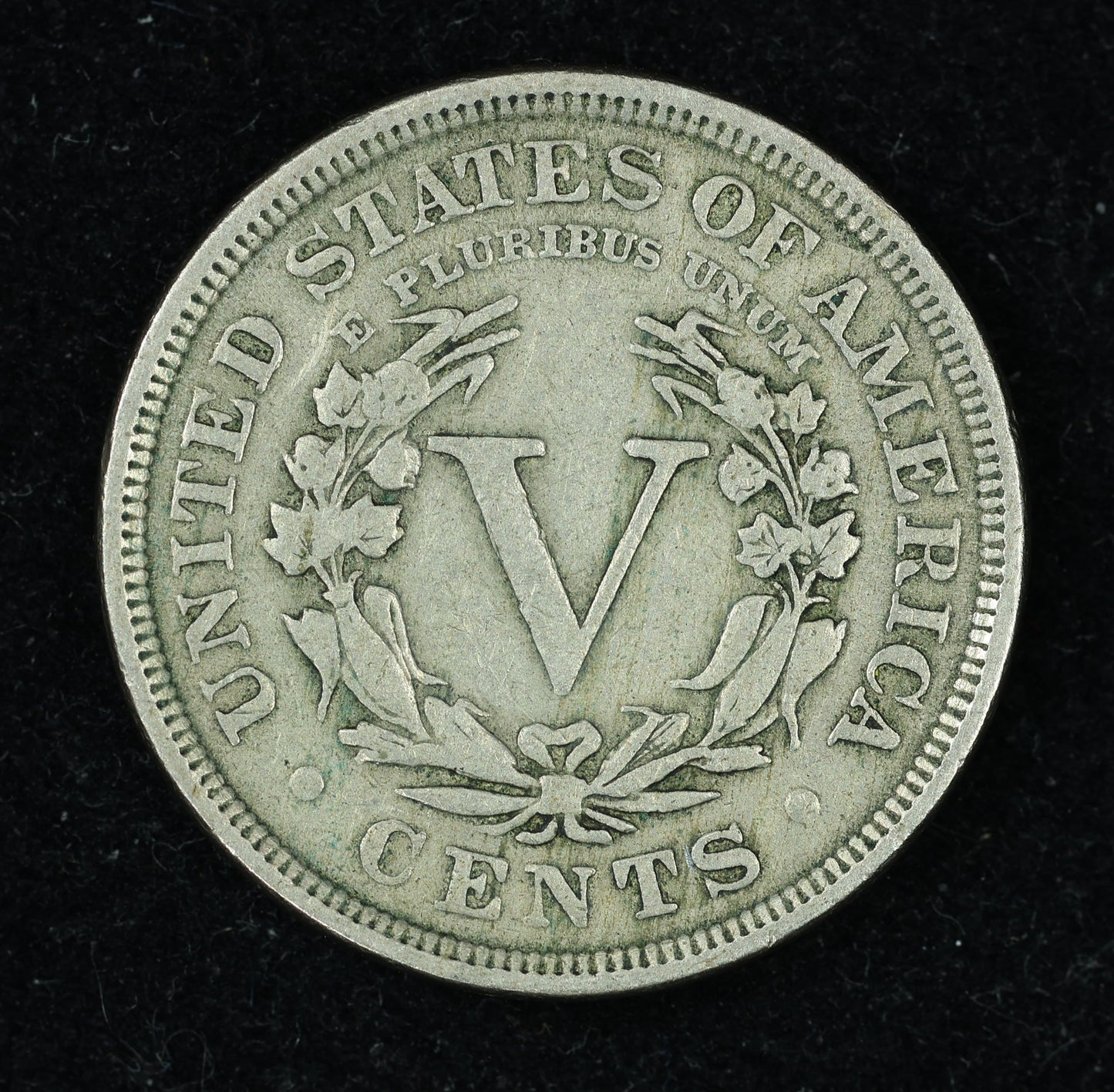 1896 5c Liberty V Nickel Five Cent Coin