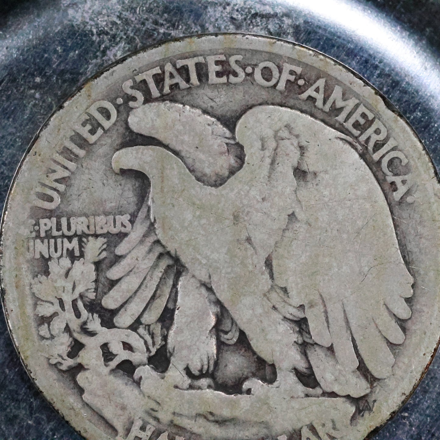 1916 D (Denver) Walking Liberty Silver Half Dollar 50c