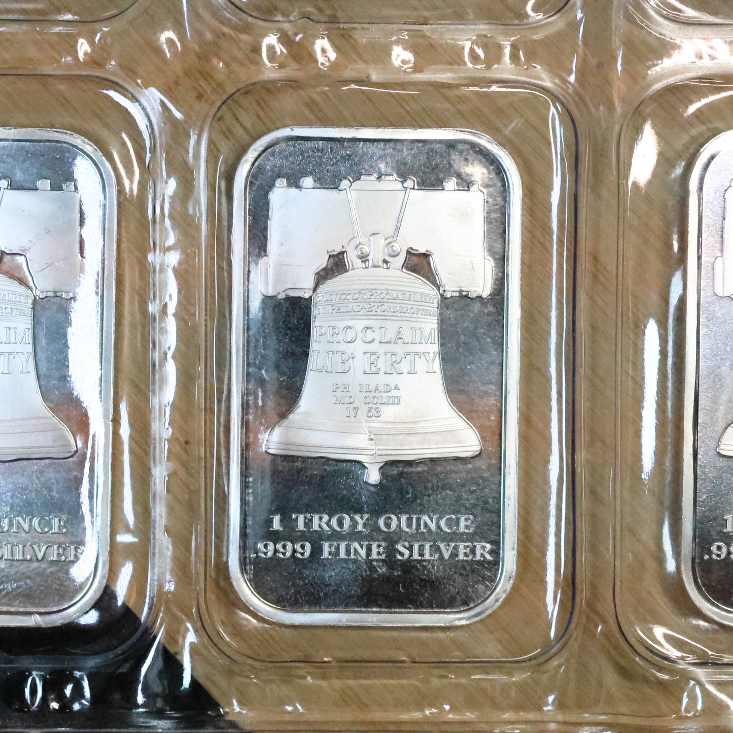 1 oz .999 Silver Bar - Silvertowne - Sealed - SD Bullion Liberty Bell We The People