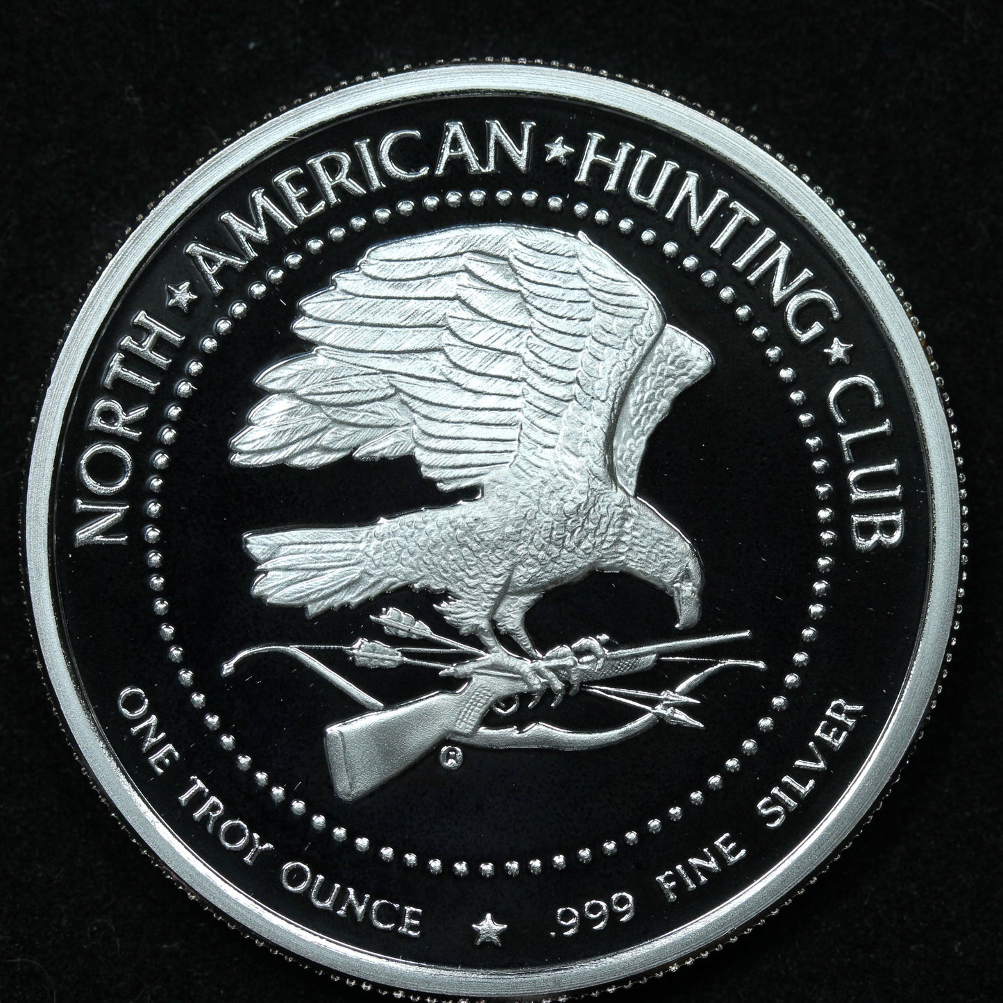 1 oz .999 Fine Silver - North American Hunting Club Super Slam - Whitetail Deer w/ Capsule