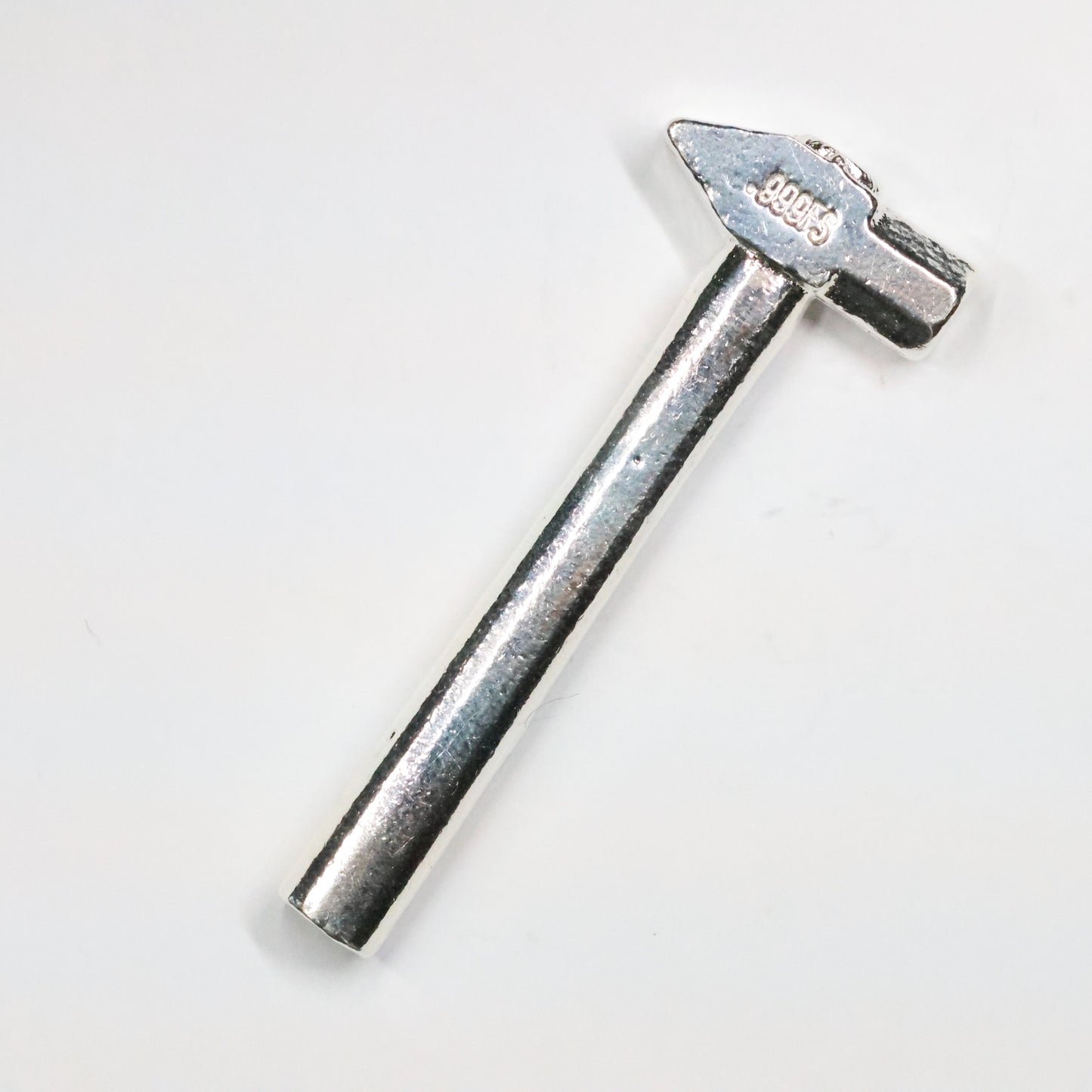 1  oz .999 Fine Silver Bullion Poured Blacksmith Hammer by Yeager's Poured Silver YPS