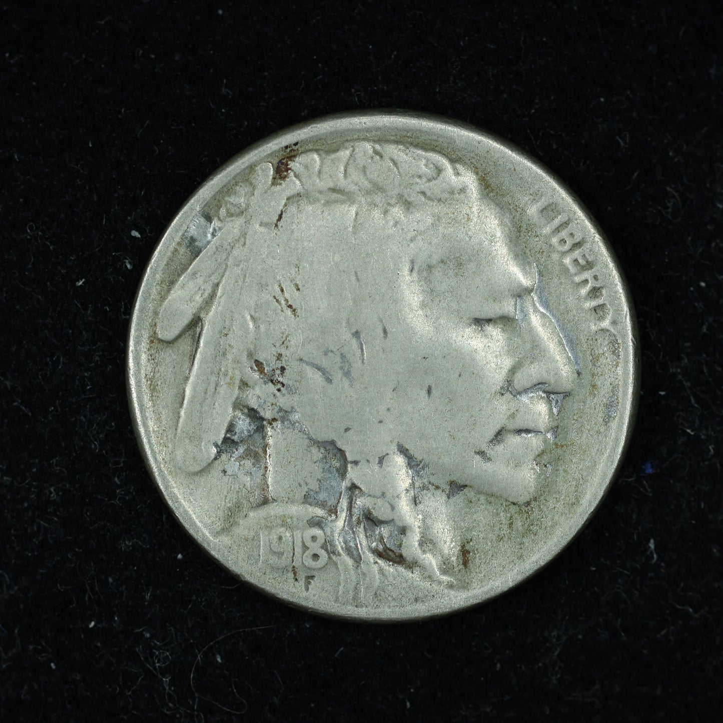 1918 S (San Francisco) Buffalo Nickel 5c