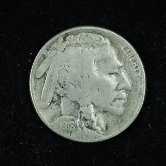 1918 S (San Francisco) Buffalo Nickel 5c