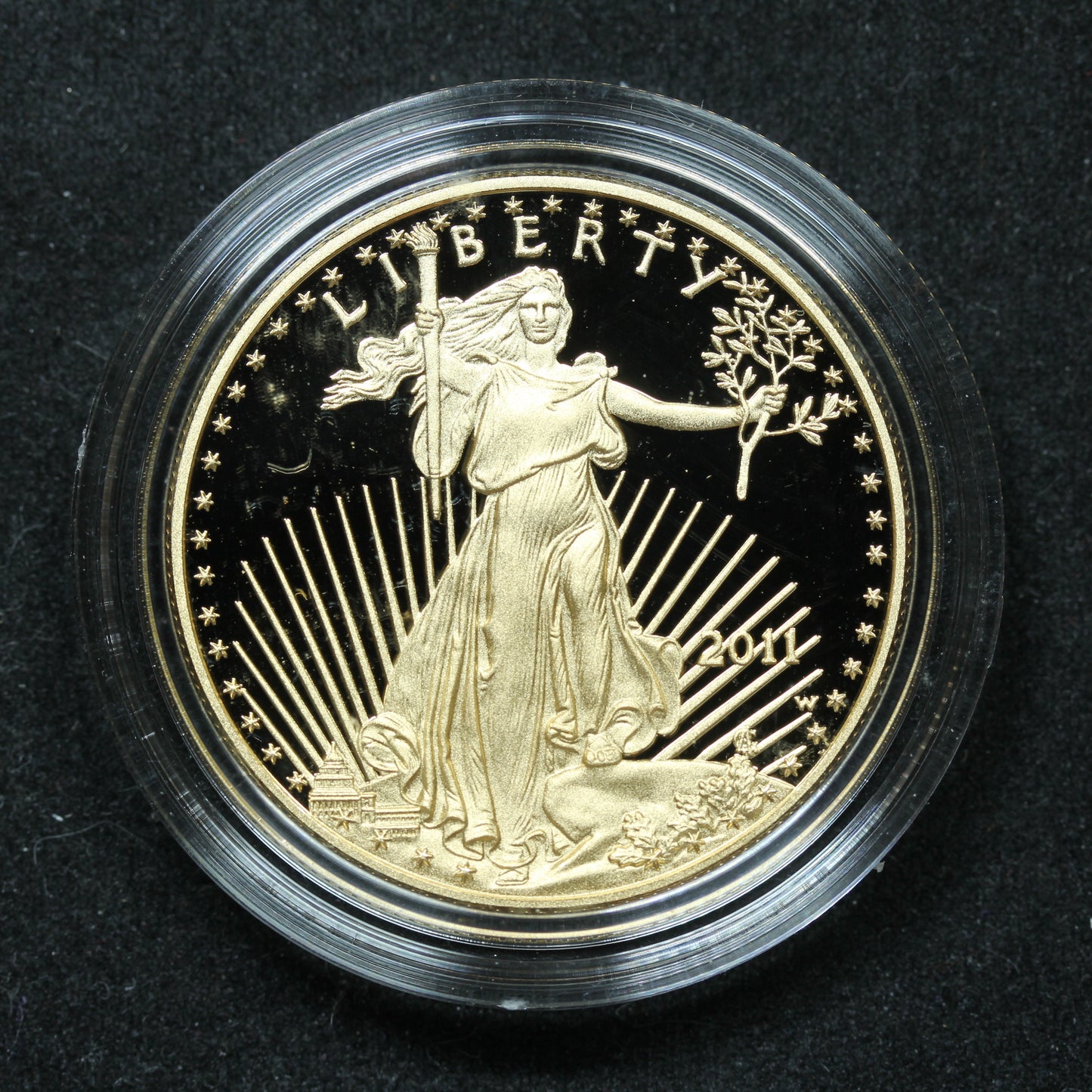 2011 4-Coin American Gold Eagle Proof Set (w/Box & COA)