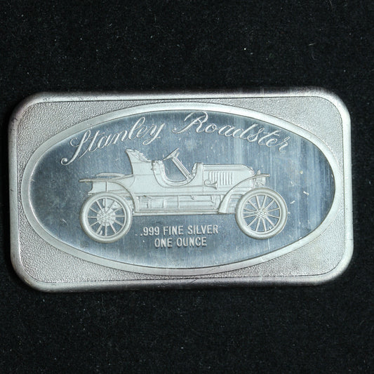 1 oz .999 Fine Silver Bar - Madison Mint Stanley Roadster