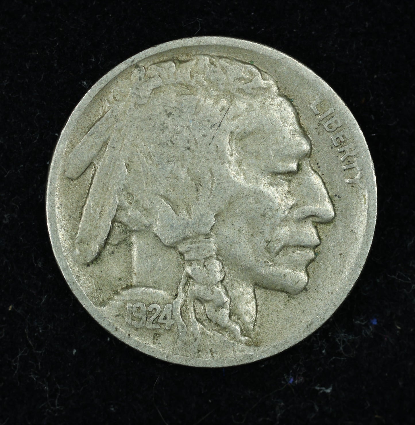 1924 D (Denver) Buffalo Nickel 5c