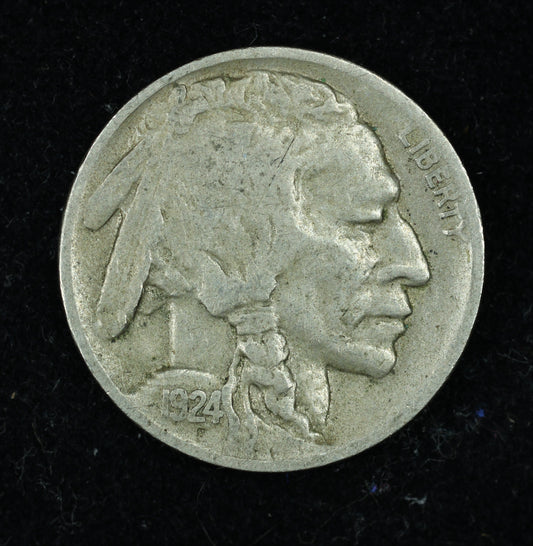 1924 D (Denver) Buffalo Nickel 5c