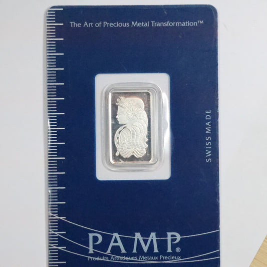 PAMP Suisse 5 Gram Platinum Bar .9995 Fine in Assay