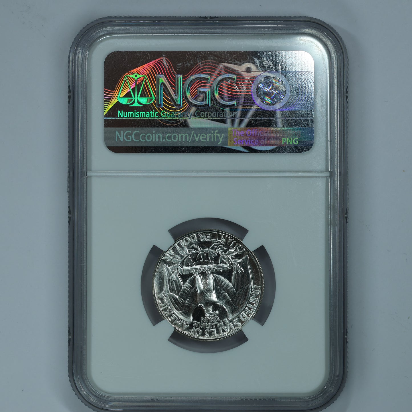 1957 P (Philadelphia) Washington Quarter 25c - NGC PF 69