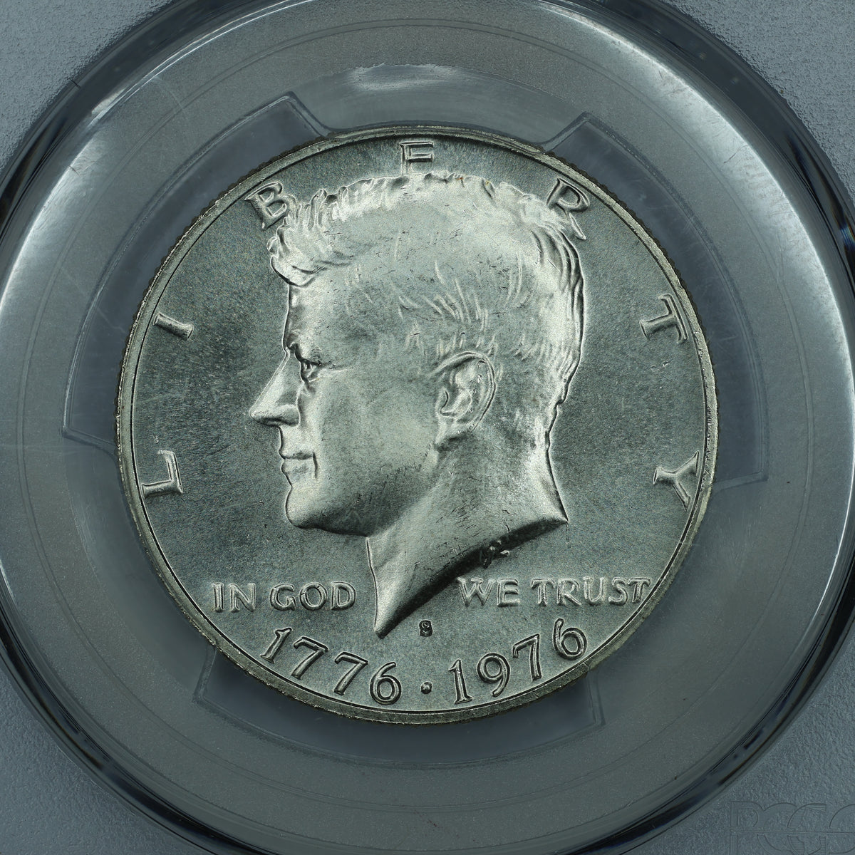 1976 S (San Francisco) Kennedy Half Dollar 40% Silver 50c - PCGS MS67