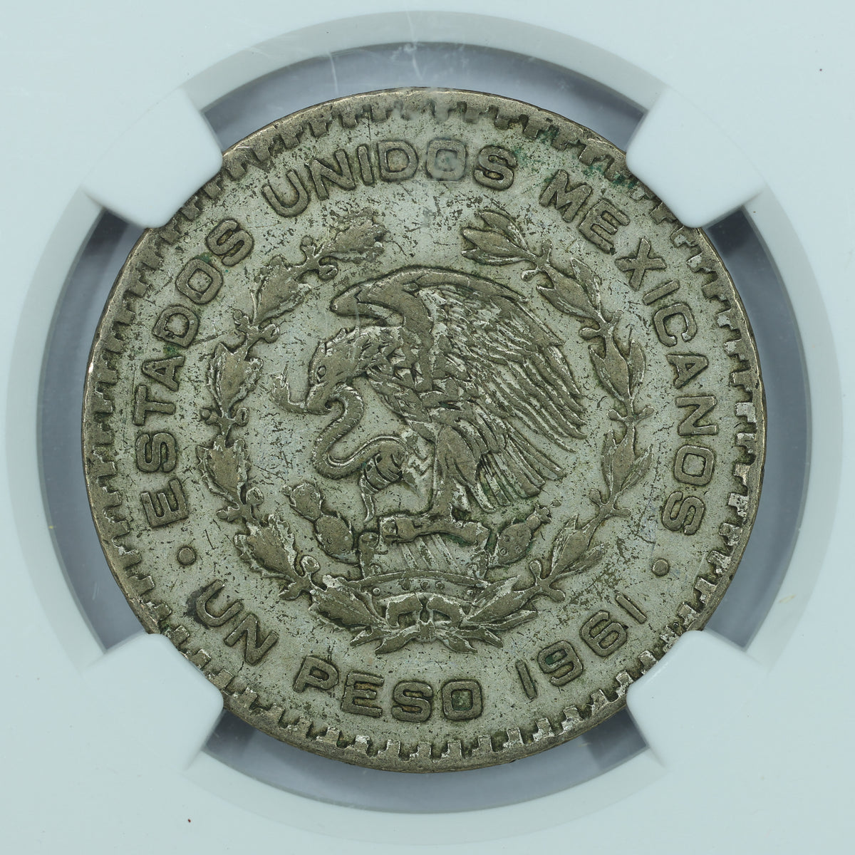 1961 Mo Mexico Peso - NGC Genuine – Certified Silver Coin
