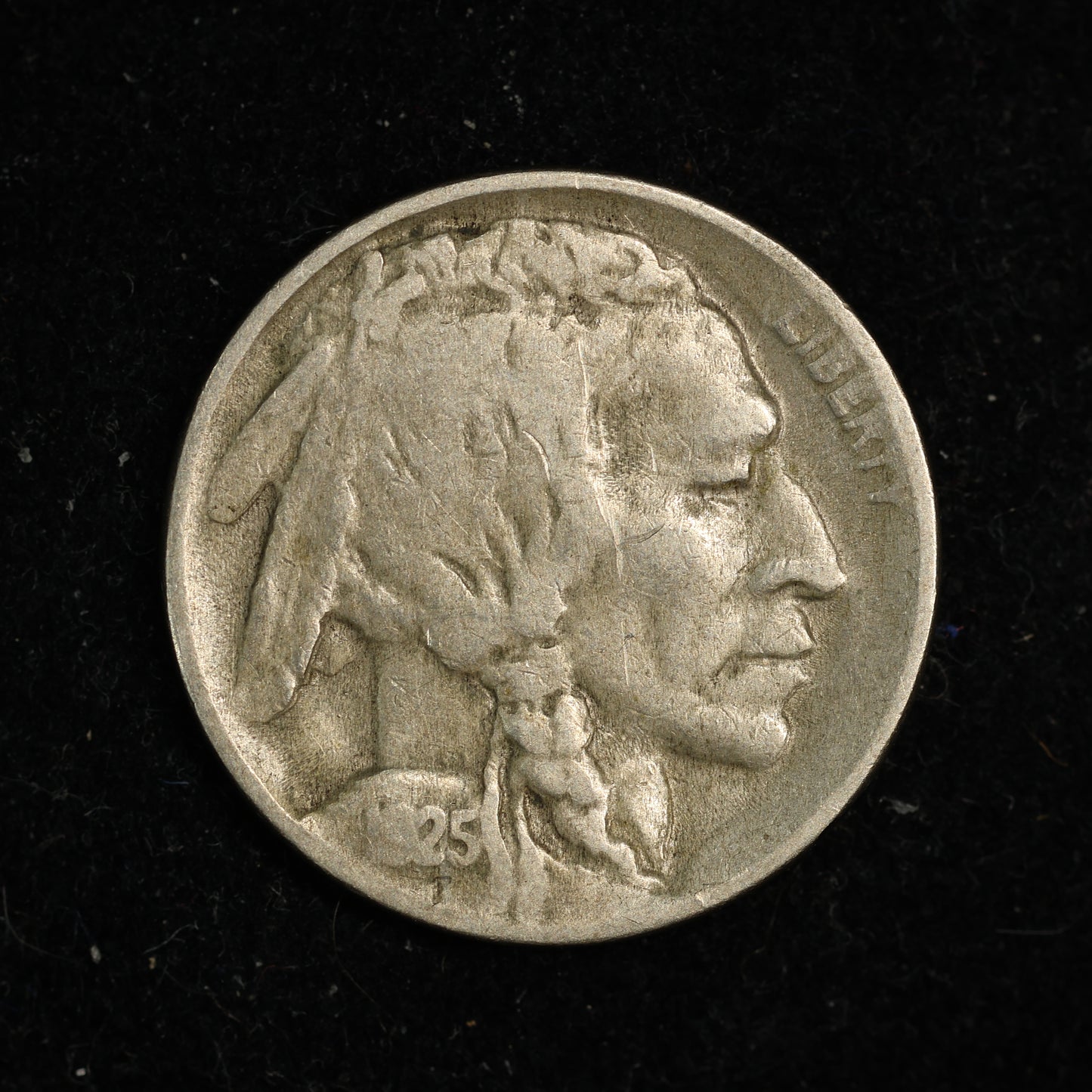 1925 D Buffalo Nickel 5c - Denver