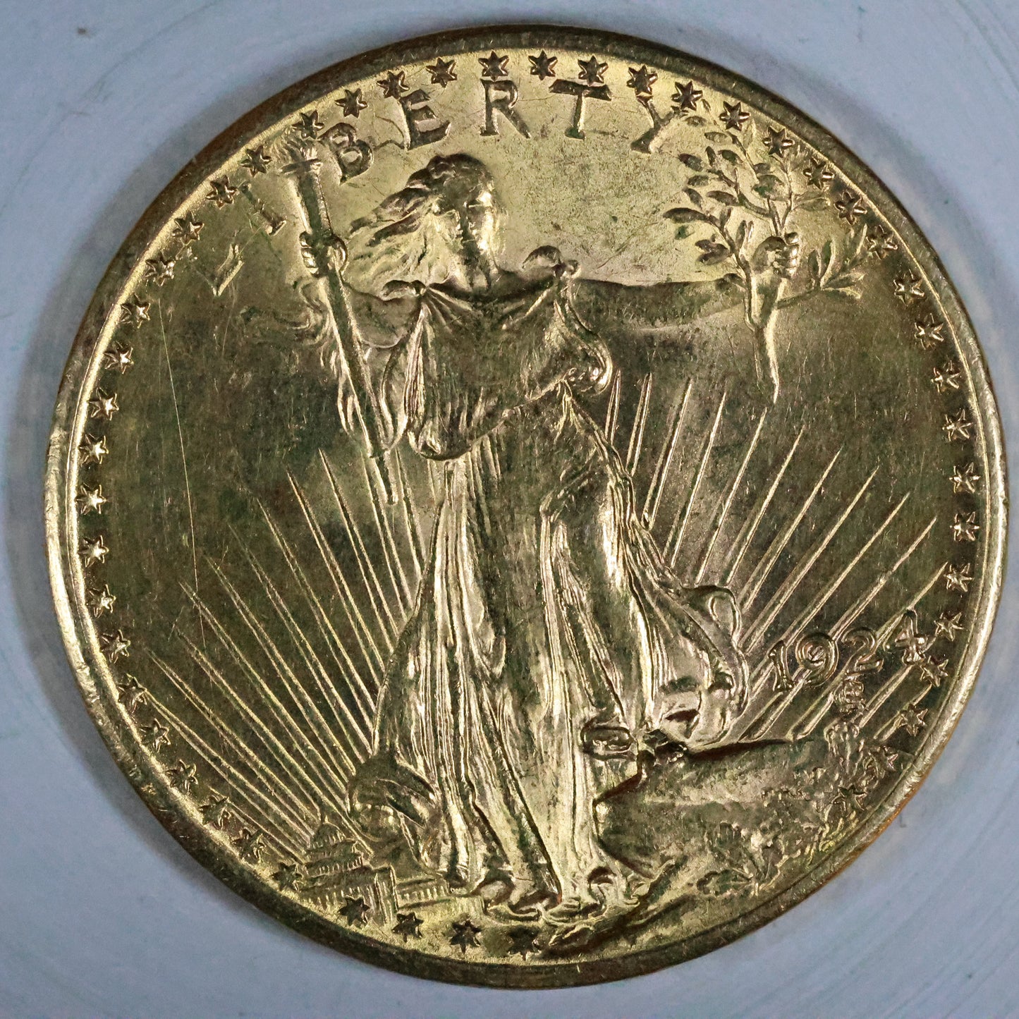 1924 $20 Gold St. Gaudens Double Eagle - Philadelphia