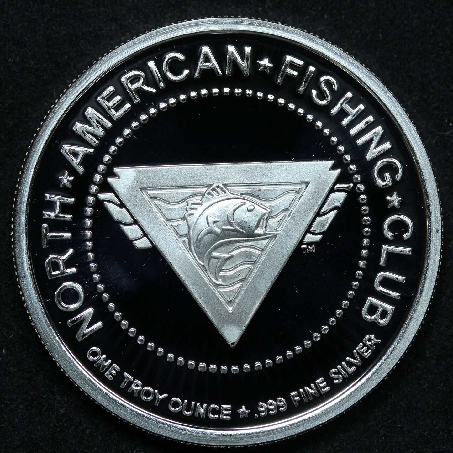 1 oz .999 Fine Silver - National Fishing Grand Slam - Channel Bass w/ Capsule