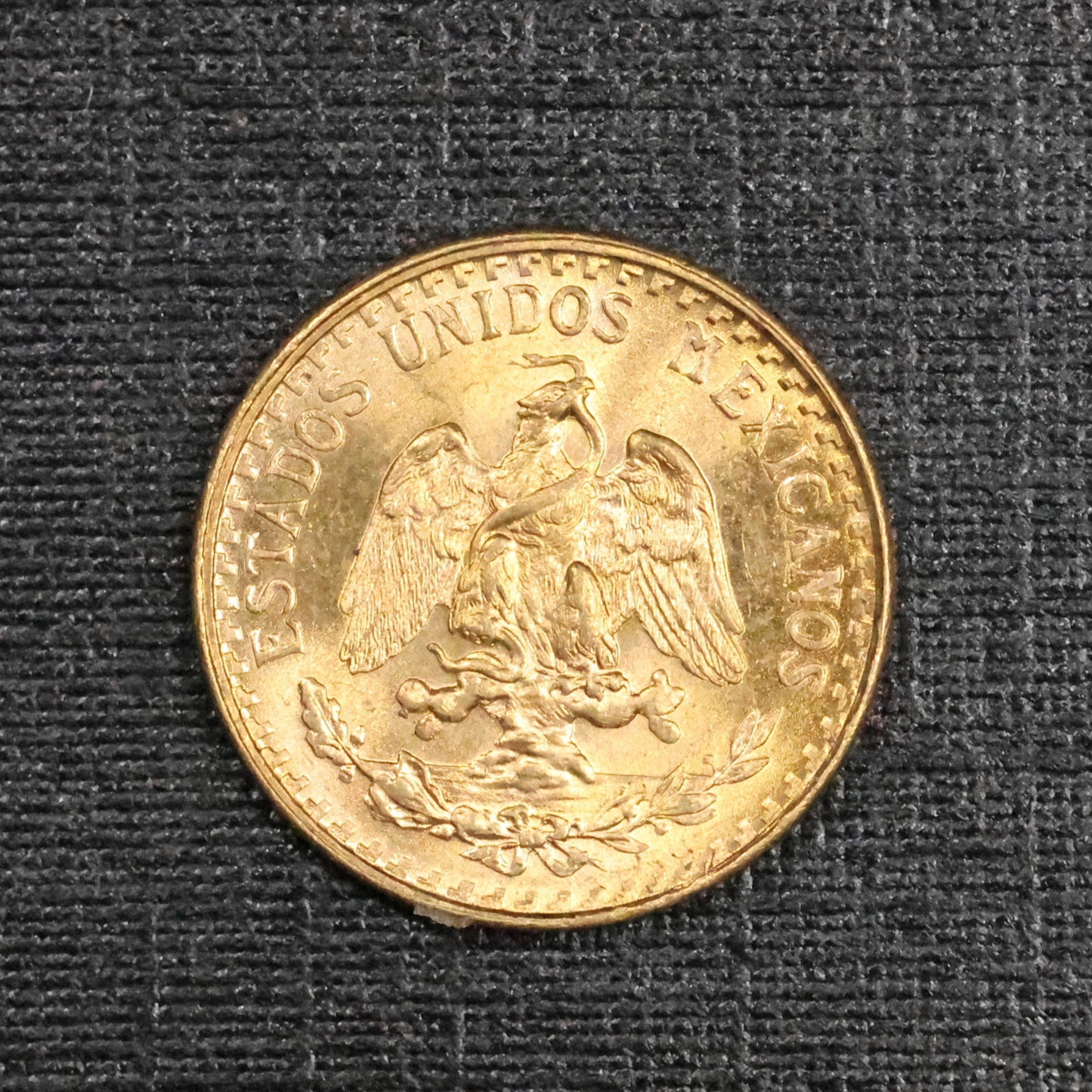1945 2 Pesos Dos Pesos Mexico Gold Coin