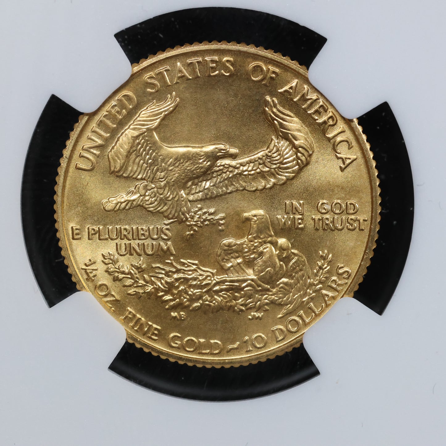 1990 1/4 oz Gold American Eagle 10$ Bullion Gold Coin - NGC MS 69