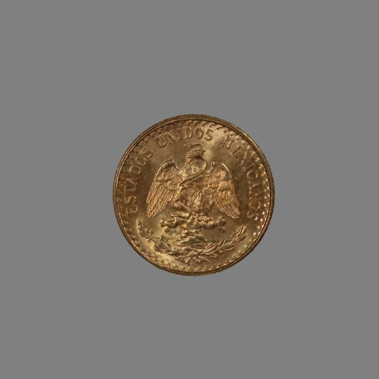 1945 2 Pesos Dos Pesos Mexico Gold Coin