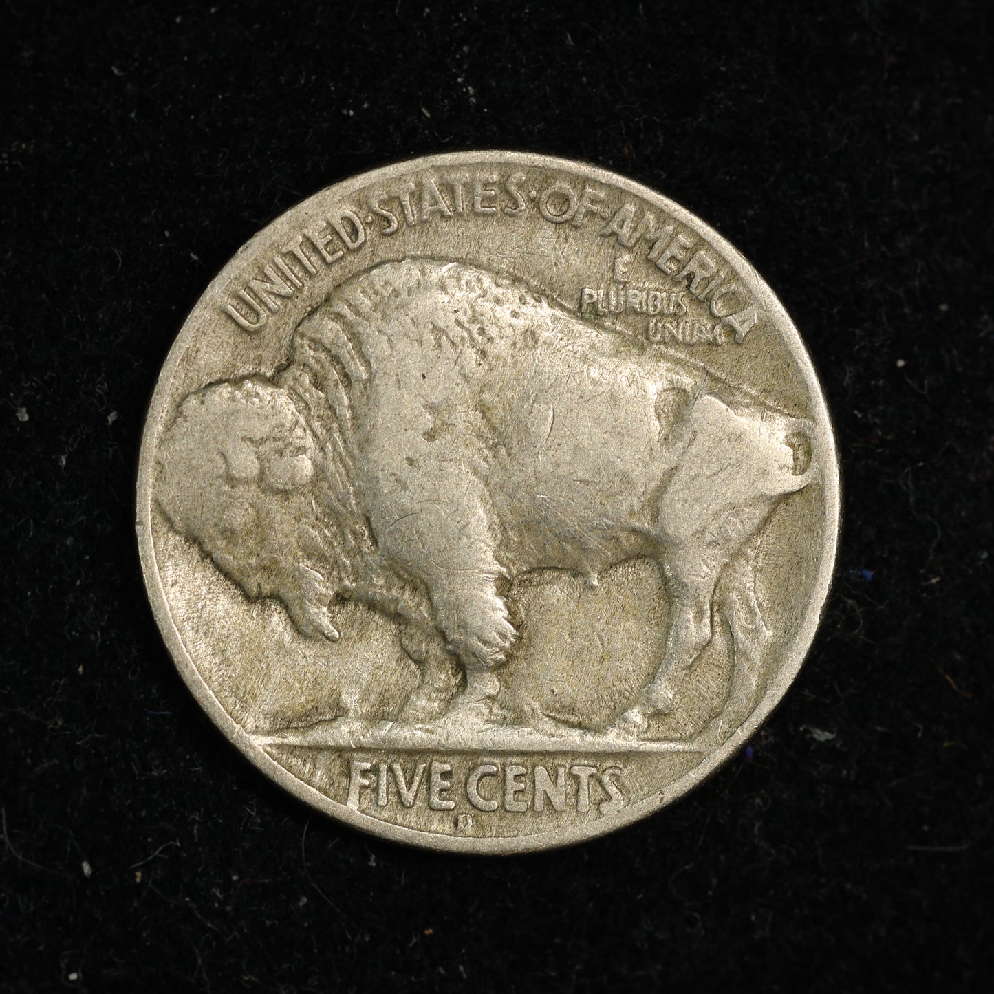 1925 D Buffalo Nickel 5c - Denver