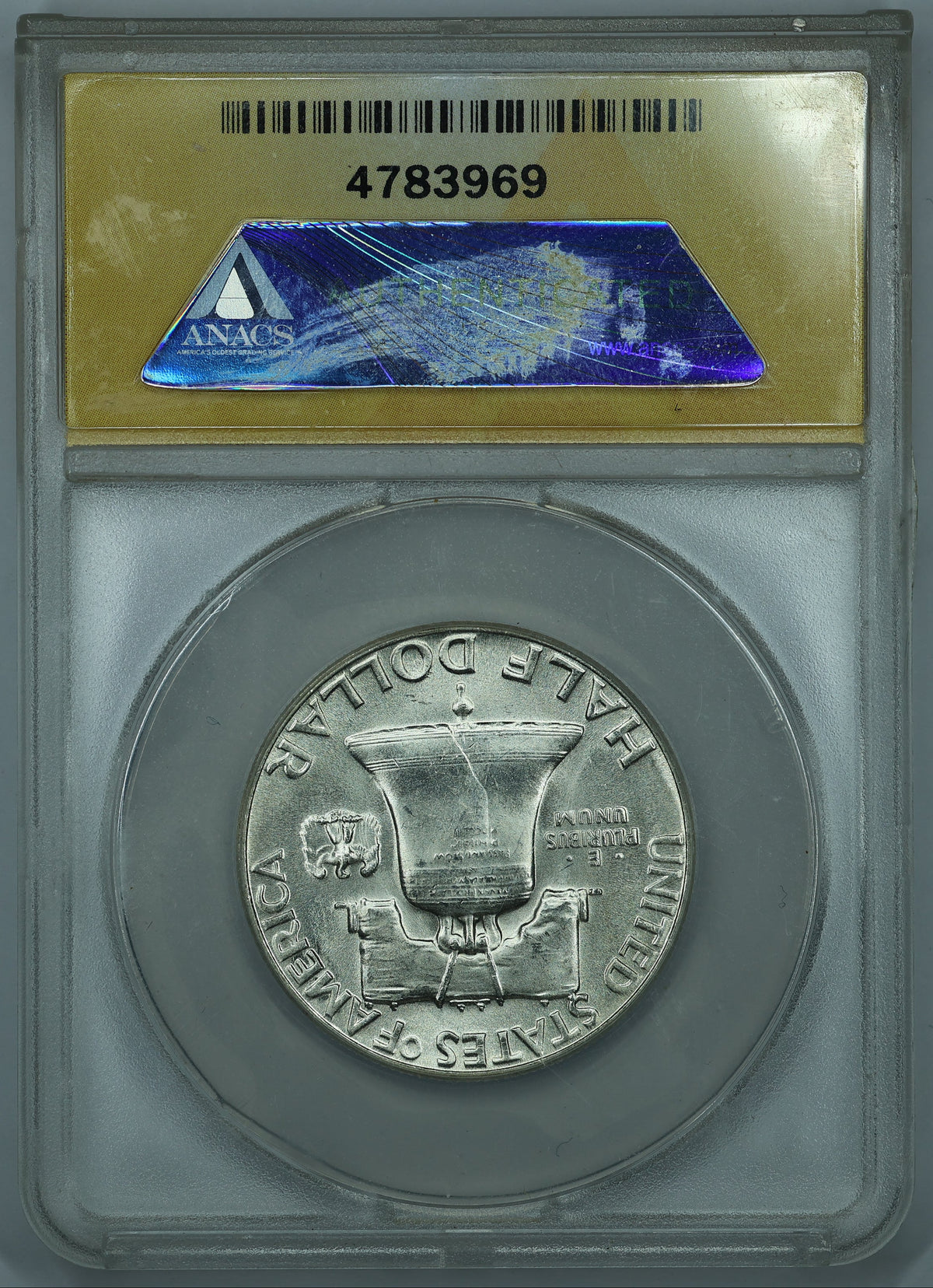 1950 Franklin Half Dollar 50c - ANACS MS64 FBL