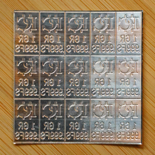 15 Patriots Coin Silver Bars 1-GRAIN Each .999 Fine Silver w/ Plastic Holder