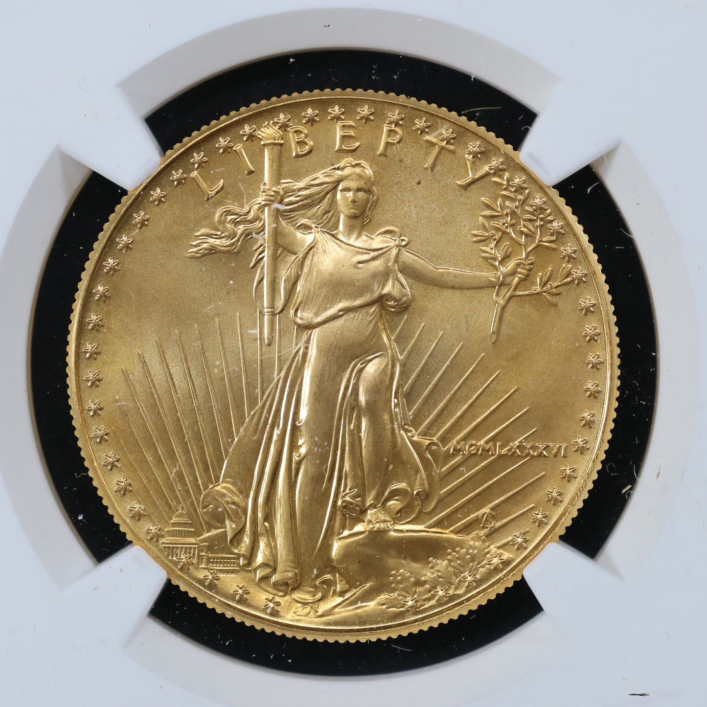 1986 1 oz Gold American Eagle 50$ Bullion Gold Coin - NGC MS 69