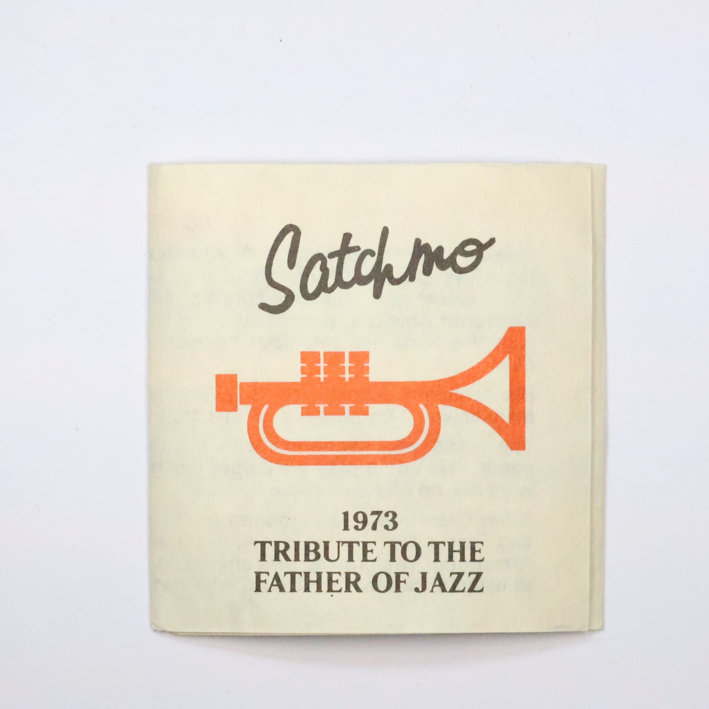 1973 Silver Creations Ltd - Satchmo - 1 oz .999 Fine Silver Bar w/ Box & COA
