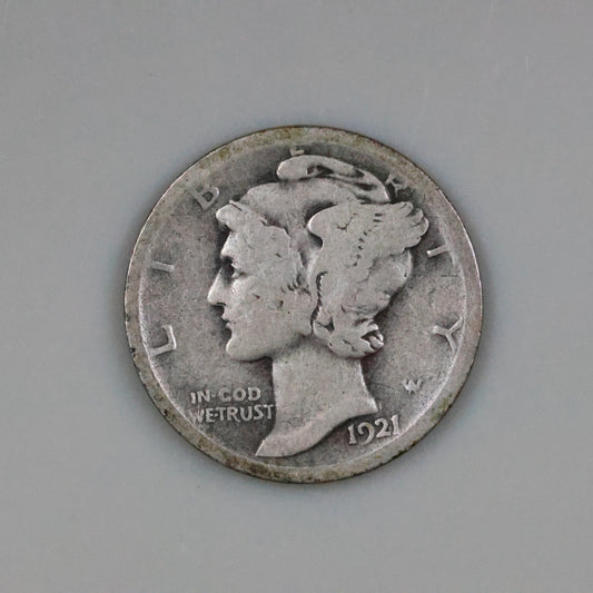 1921 D (Denver) Mercury Dime 10c