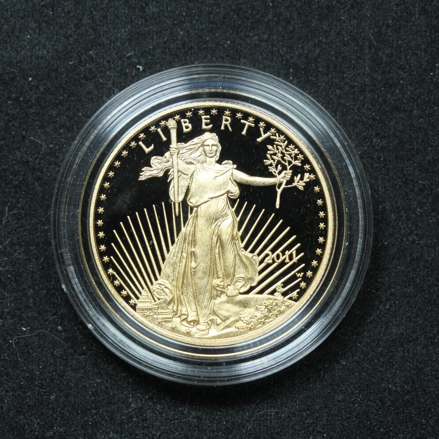 2011 4-Coin American Gold Eagle Proof Set (w/Box & COA)