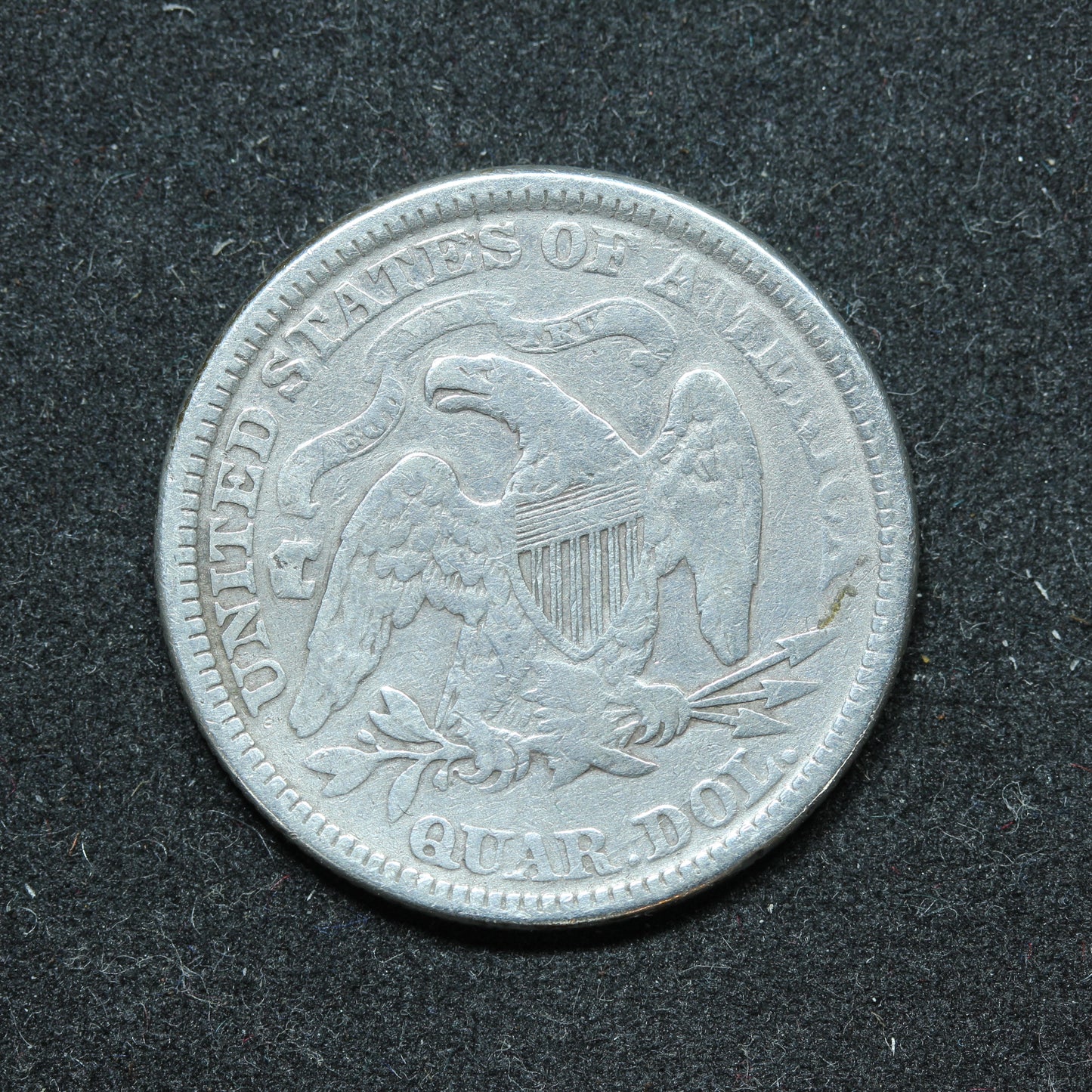 1875 Seated Liberty Silver Quarter Philadelphia