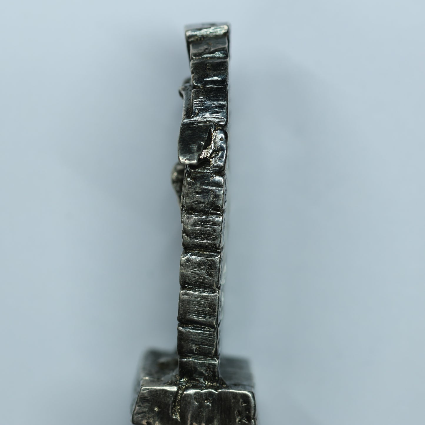 1.24 oz .999 Fine Silver 3D Skeleton Fallen Angel Archway Poured Silver - Rix Metal Worx