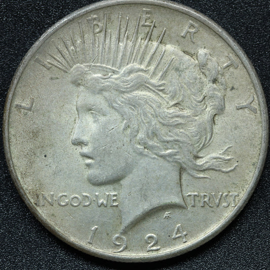 1924 Peace Dollar - Silver - Philadelphia