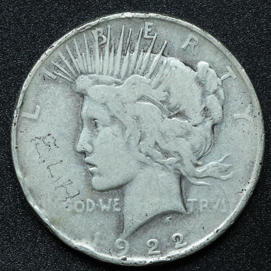 1922 Peace Dollar - Silver - Philadelphia