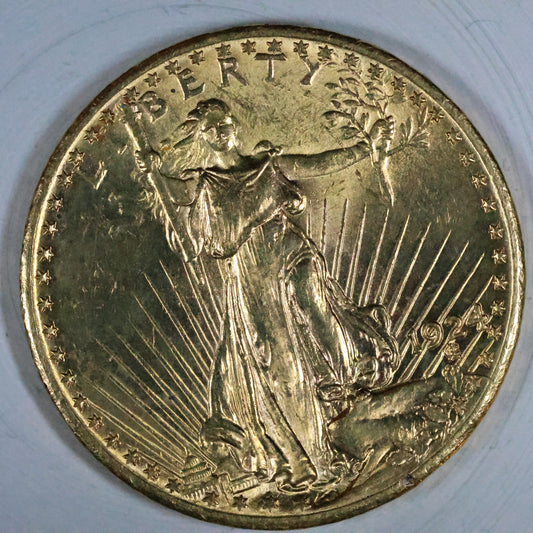1924 $20 Gold St. Gaudens Double Eagle - Philadelphia