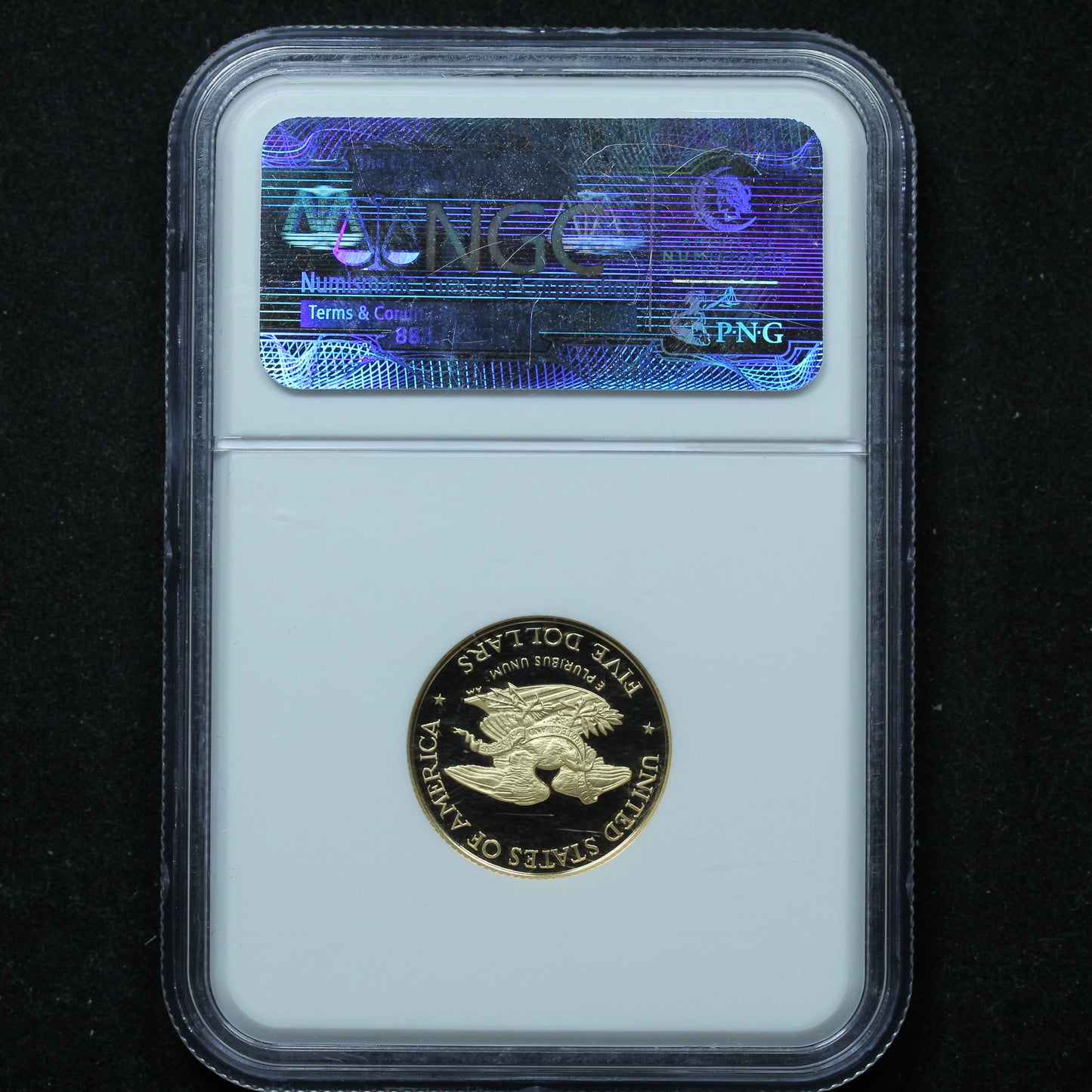 1995 W Gold $5 Commemorative Civil War Proof - NGC PF 70 Ultra Cameo