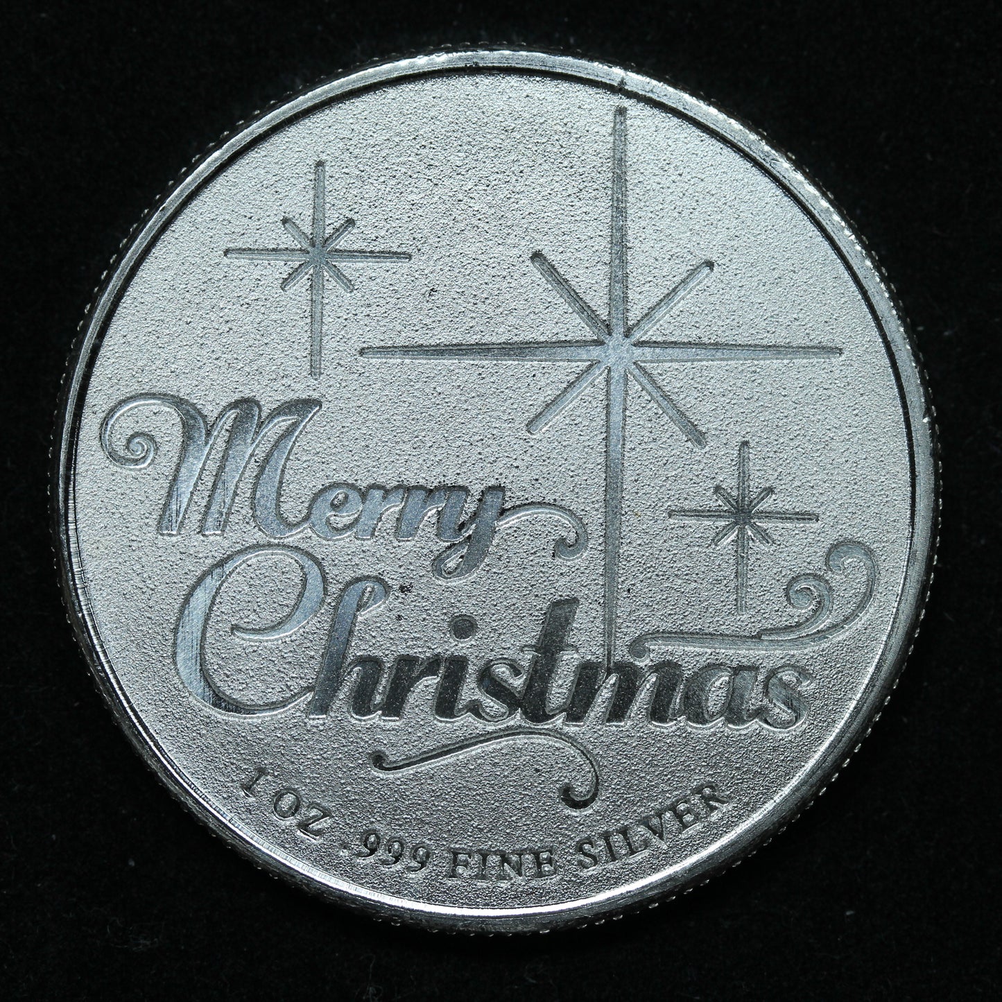 1 oz .999 Fine Silver Round Merry Christmas 'Twas The Night Before Christmas w/ Capsule