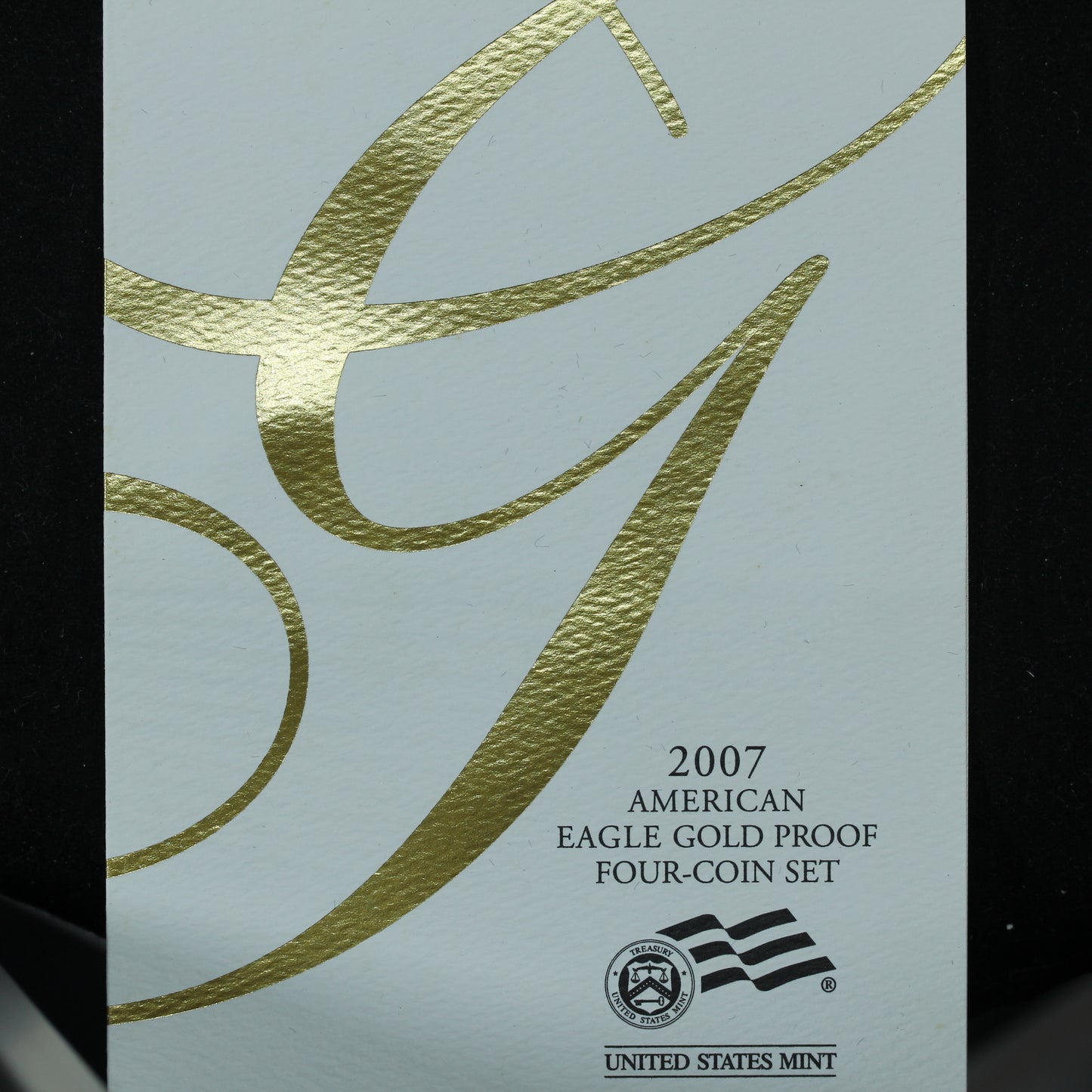 2007 4-Coin American Gold Eagle Proof Set (w/Box & COA)